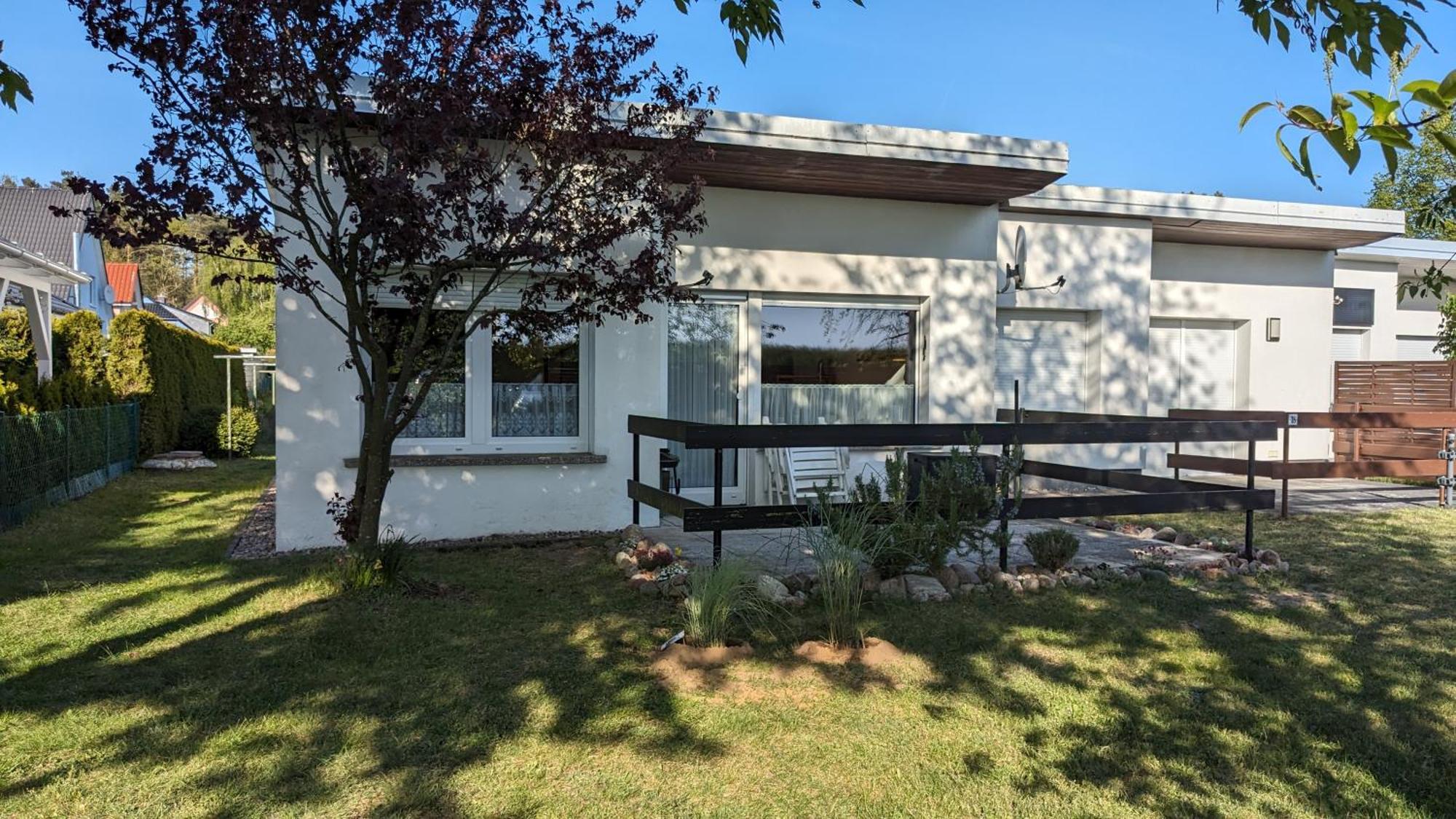 Ferienbungalow Kajuete Koserow Buitenkant foto