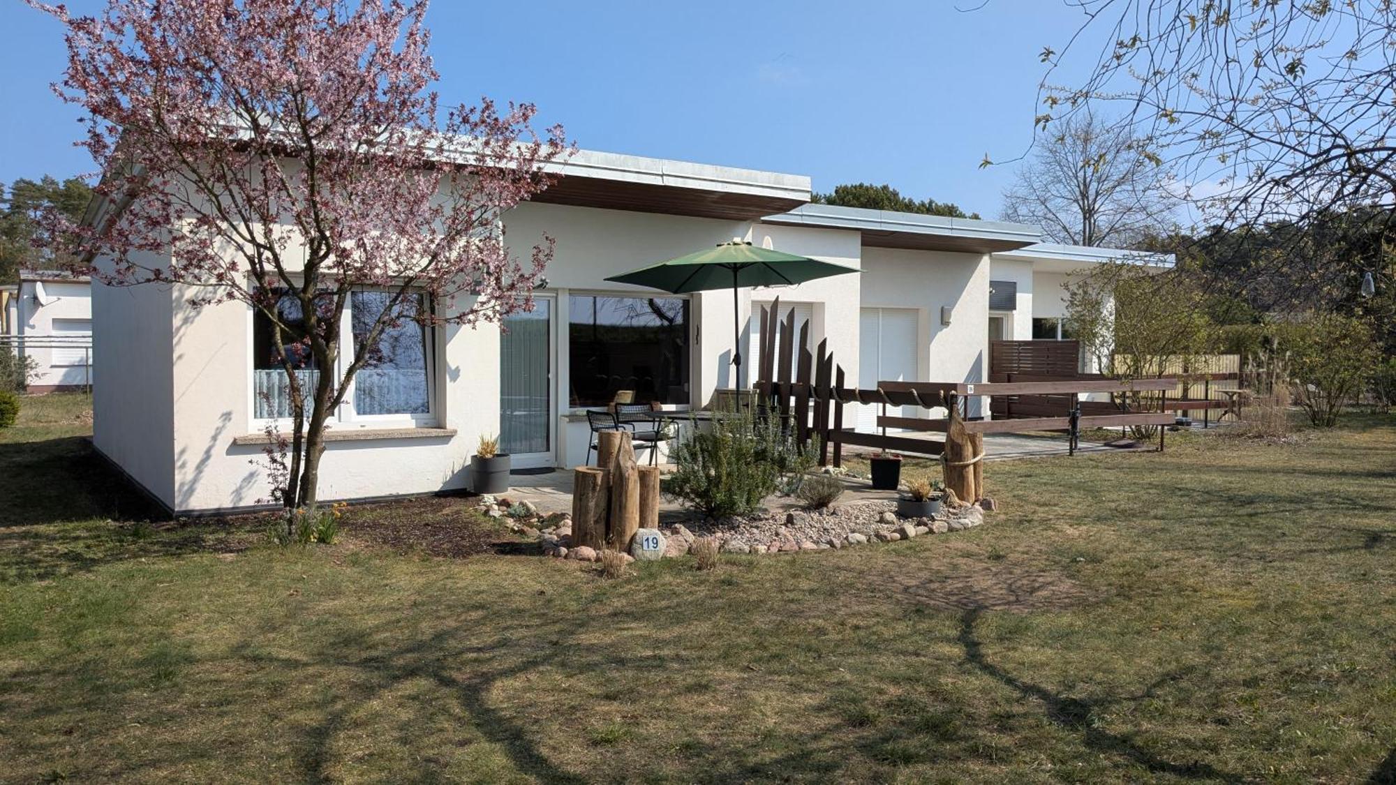 Ferienbungalow Kajuete Koserow Buitenkant foto